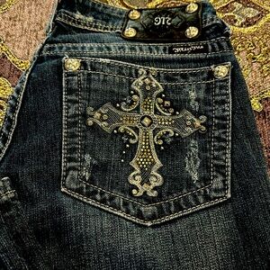 Miss me skinny jeans size 30x32